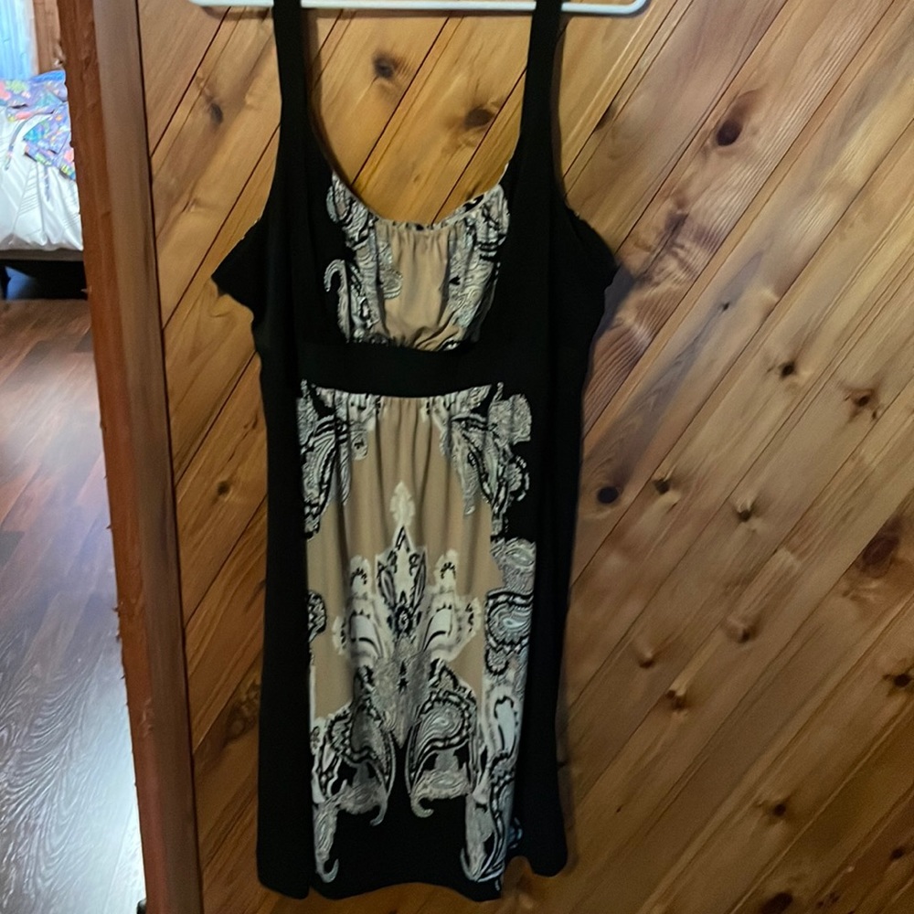 Soma empire waisted paisley dress